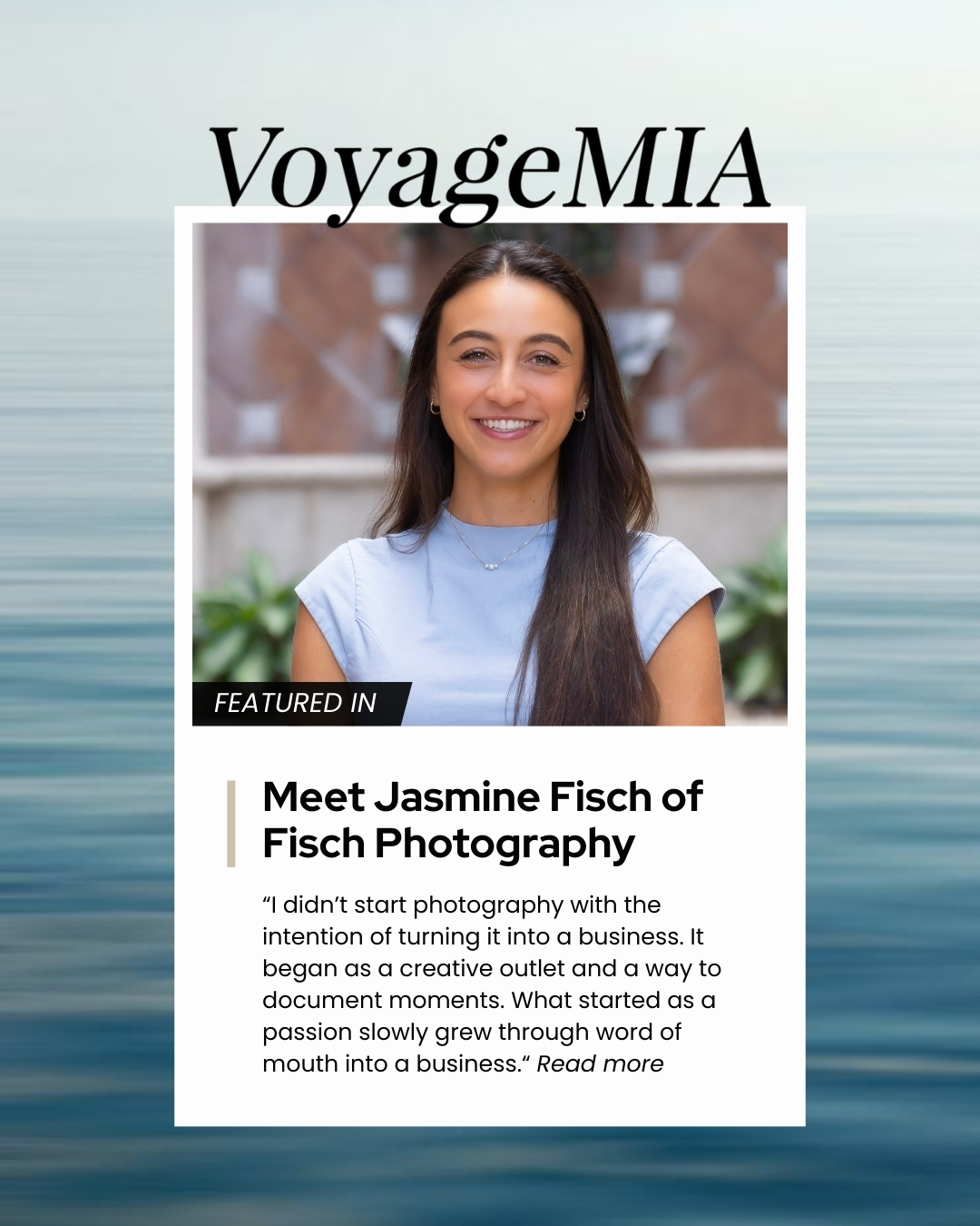 About Jasmine Fisch and Fisch Photography