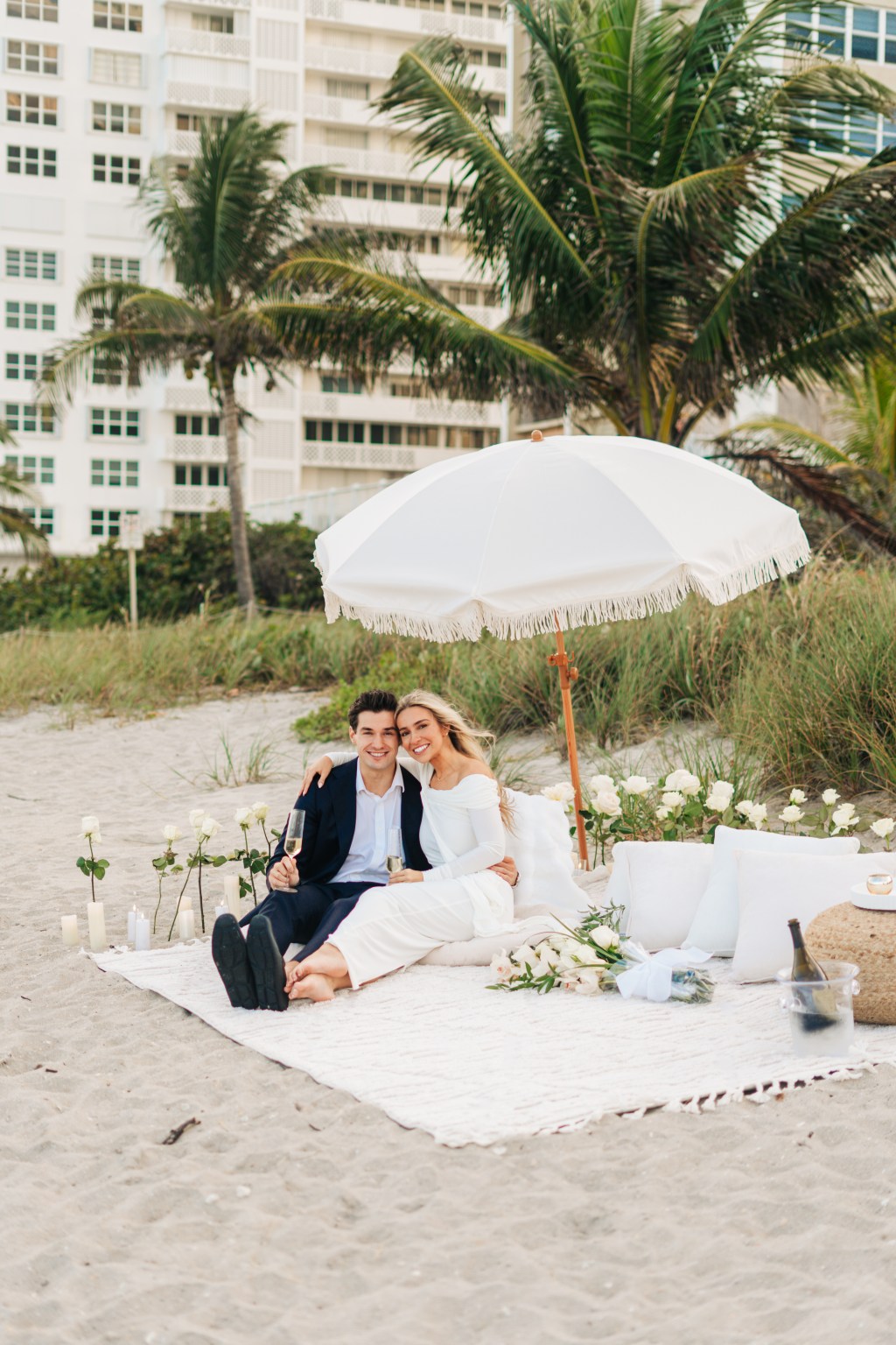 Boca Raton Beach Engagement Photoshoot