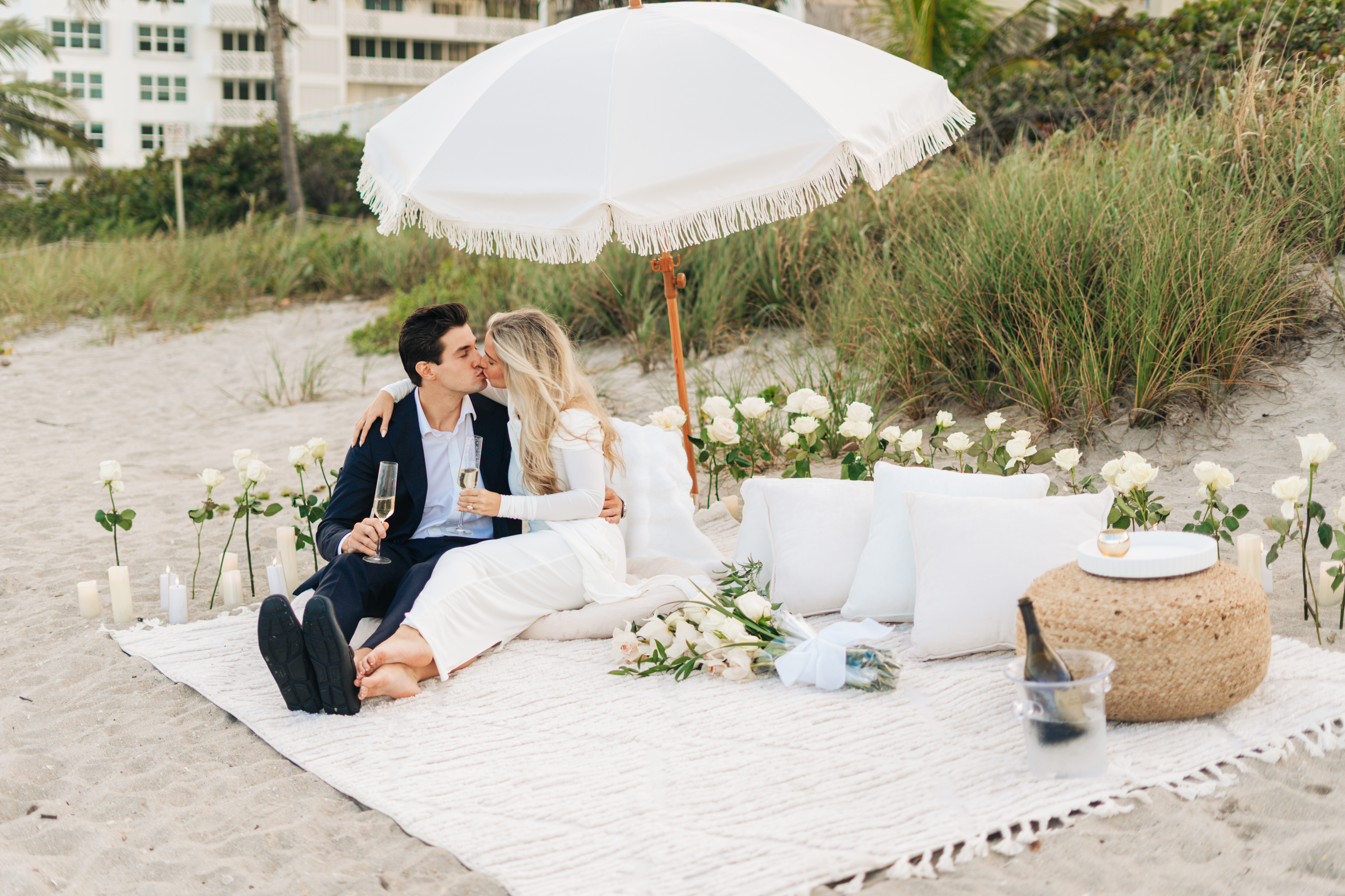Boca Raton Beach Engagement Photos