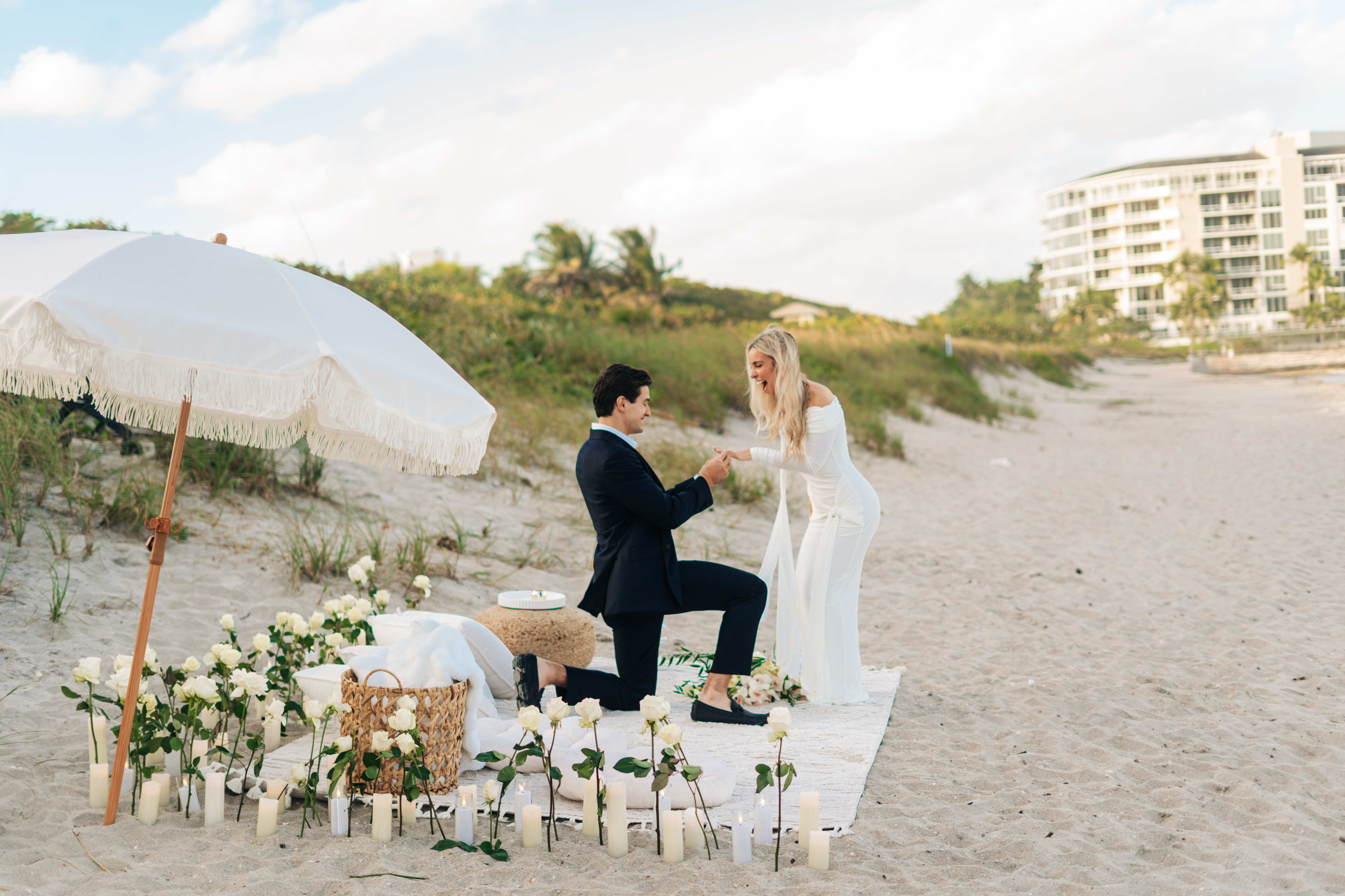 Boca Raton Beach Engagement Photos
