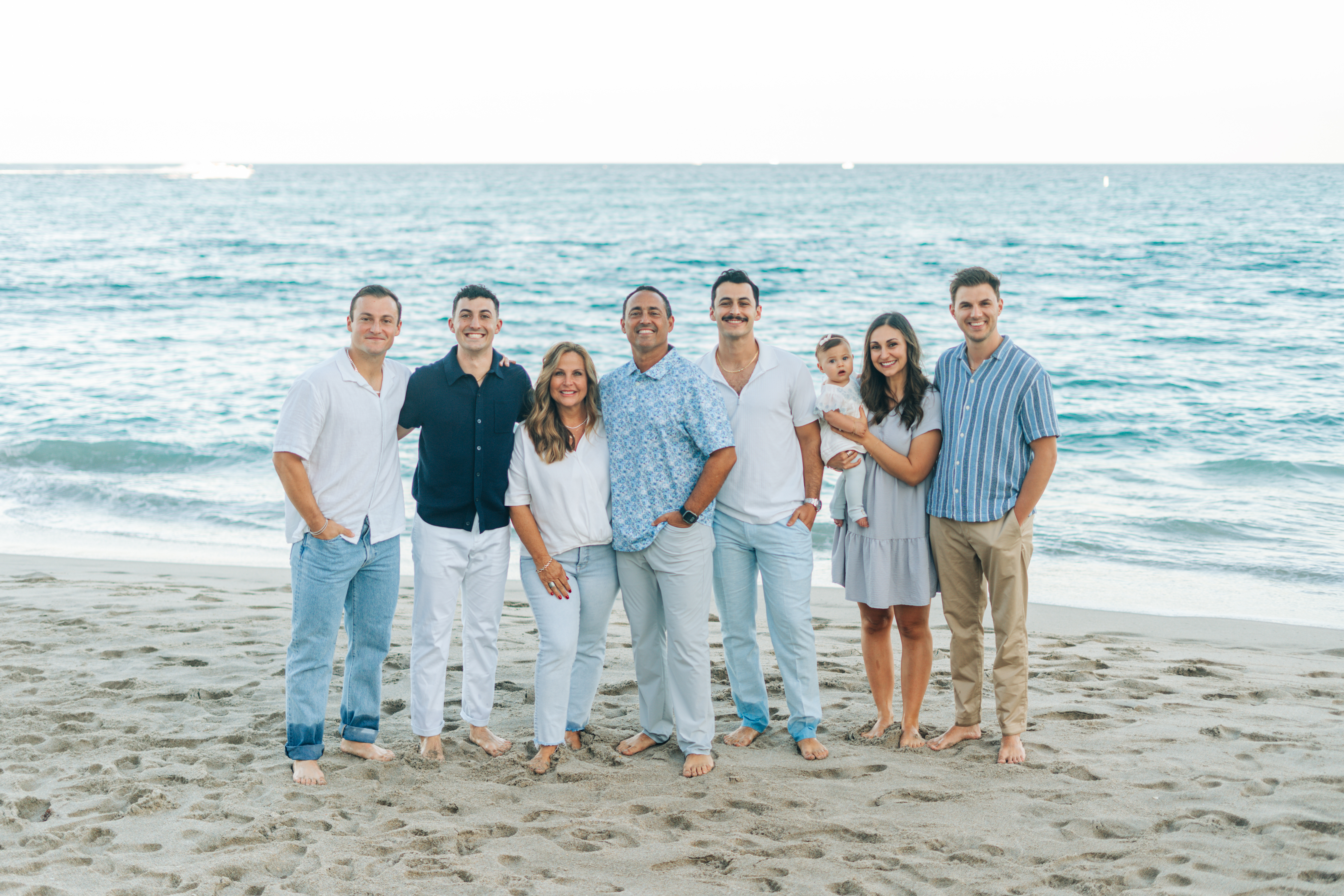 Family Photos on Hillsboro Beach
