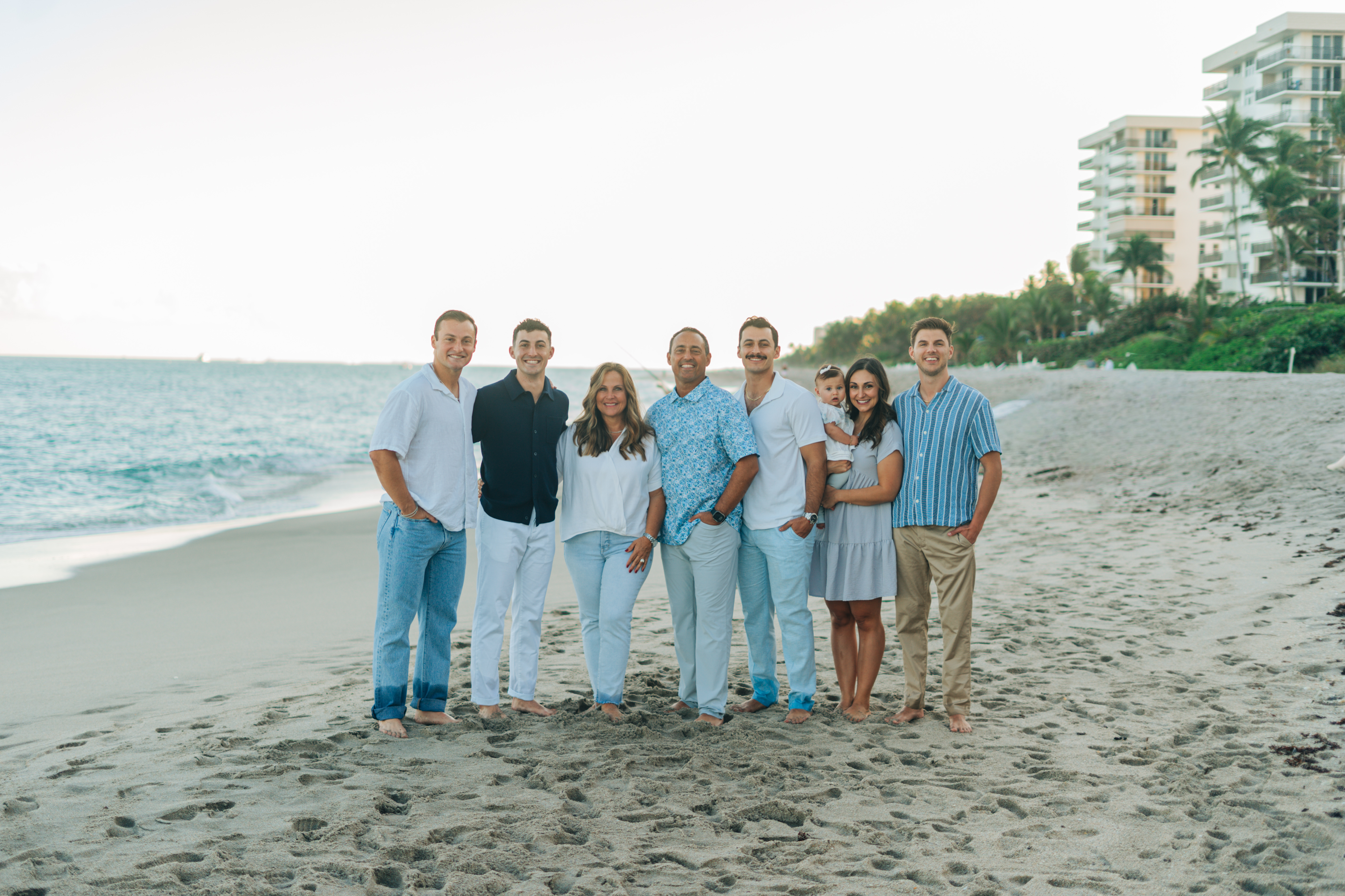 Family Photos on Hillsboro Beach