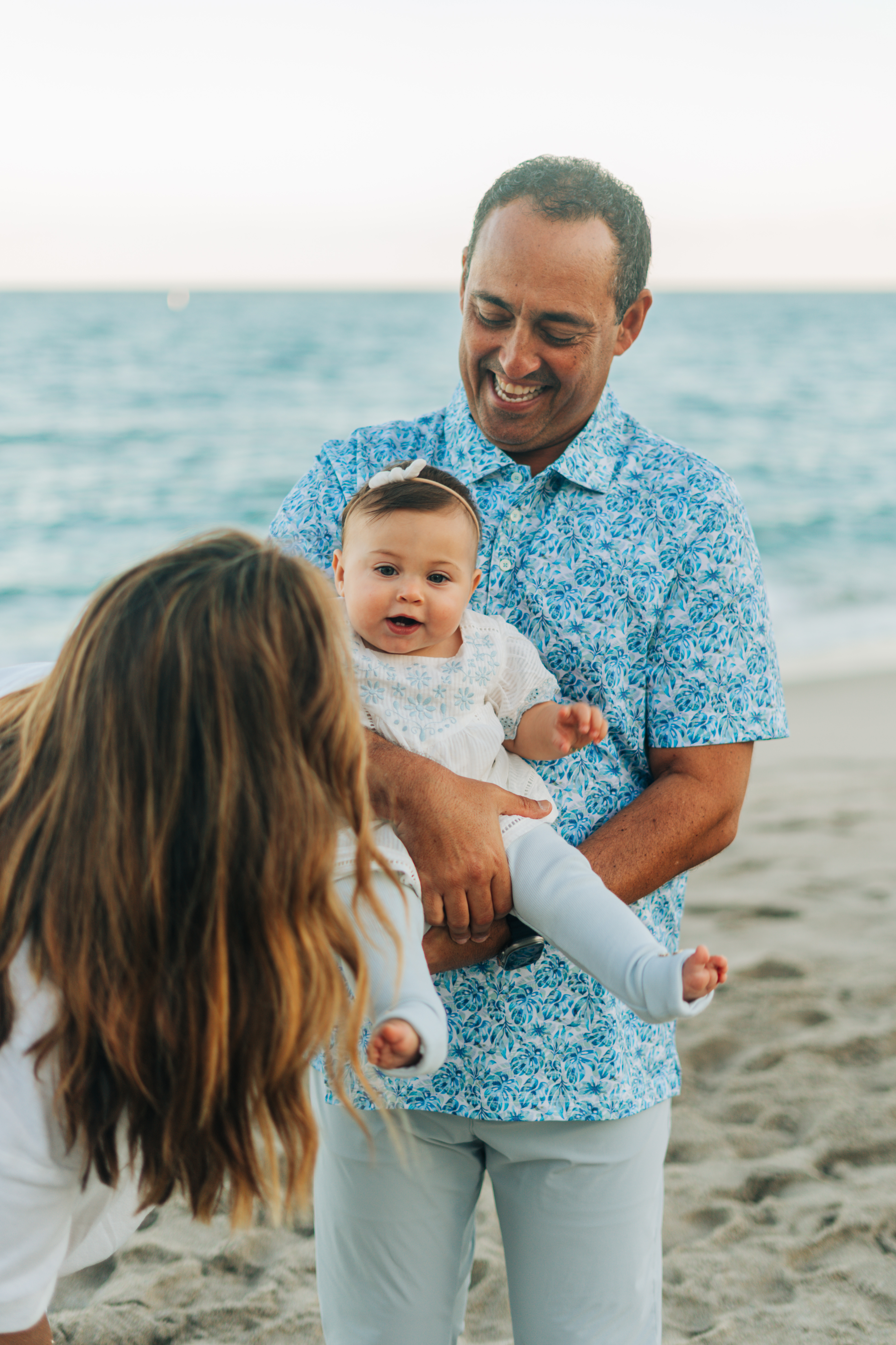 Family Photos on Hillsboro Beach