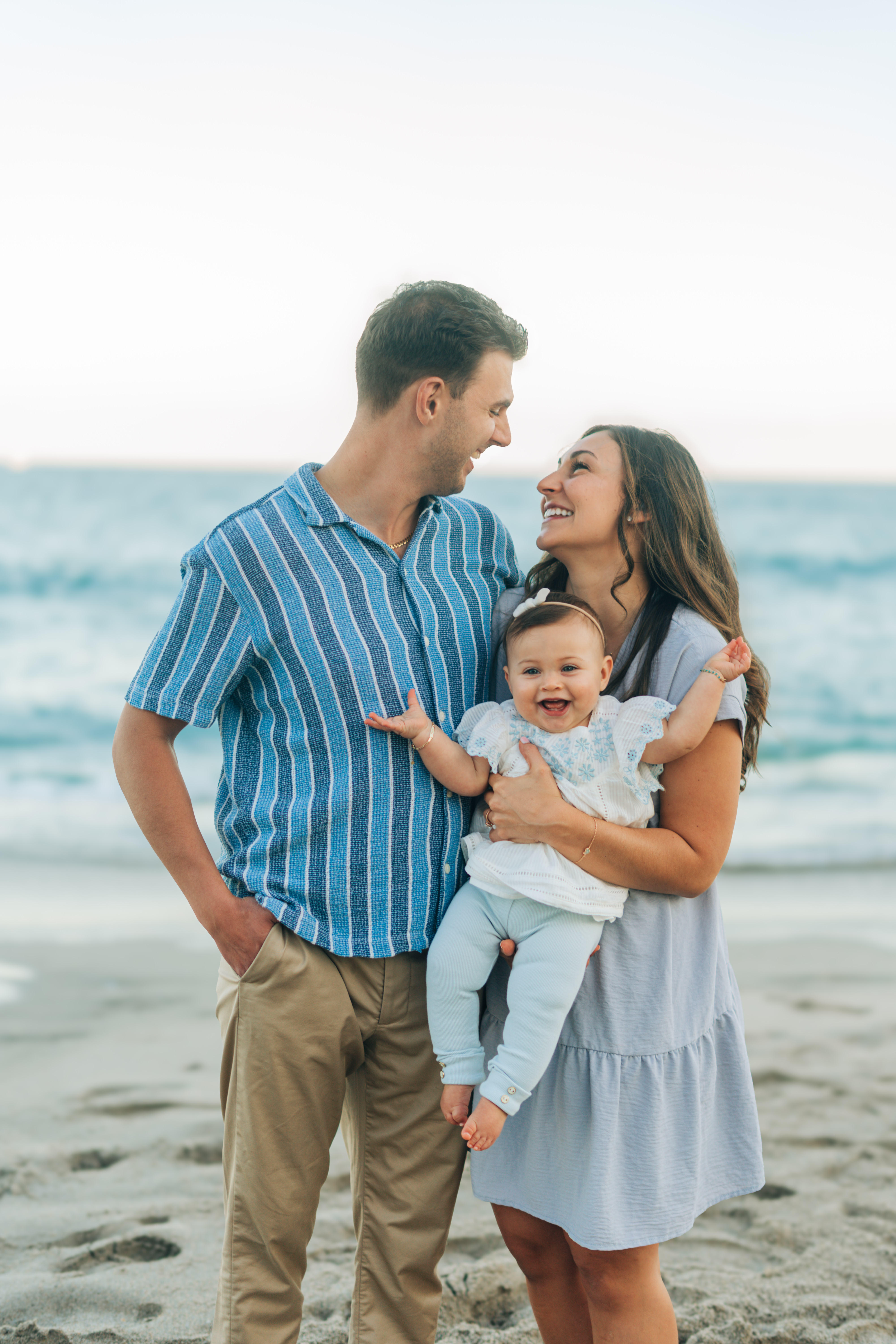 Family Photos on Hillsboro Beach