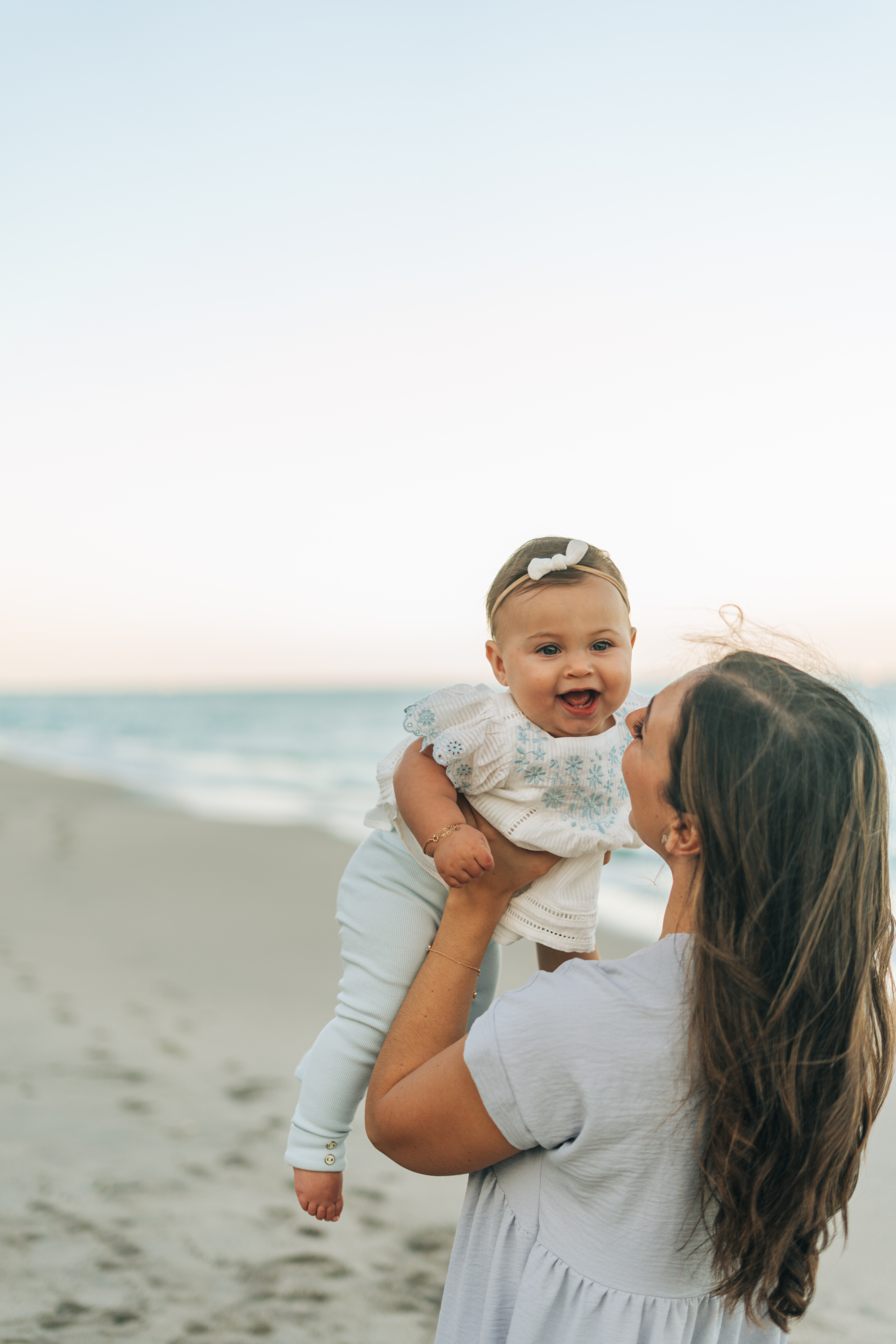 Family Photos on Hillsboro Beach